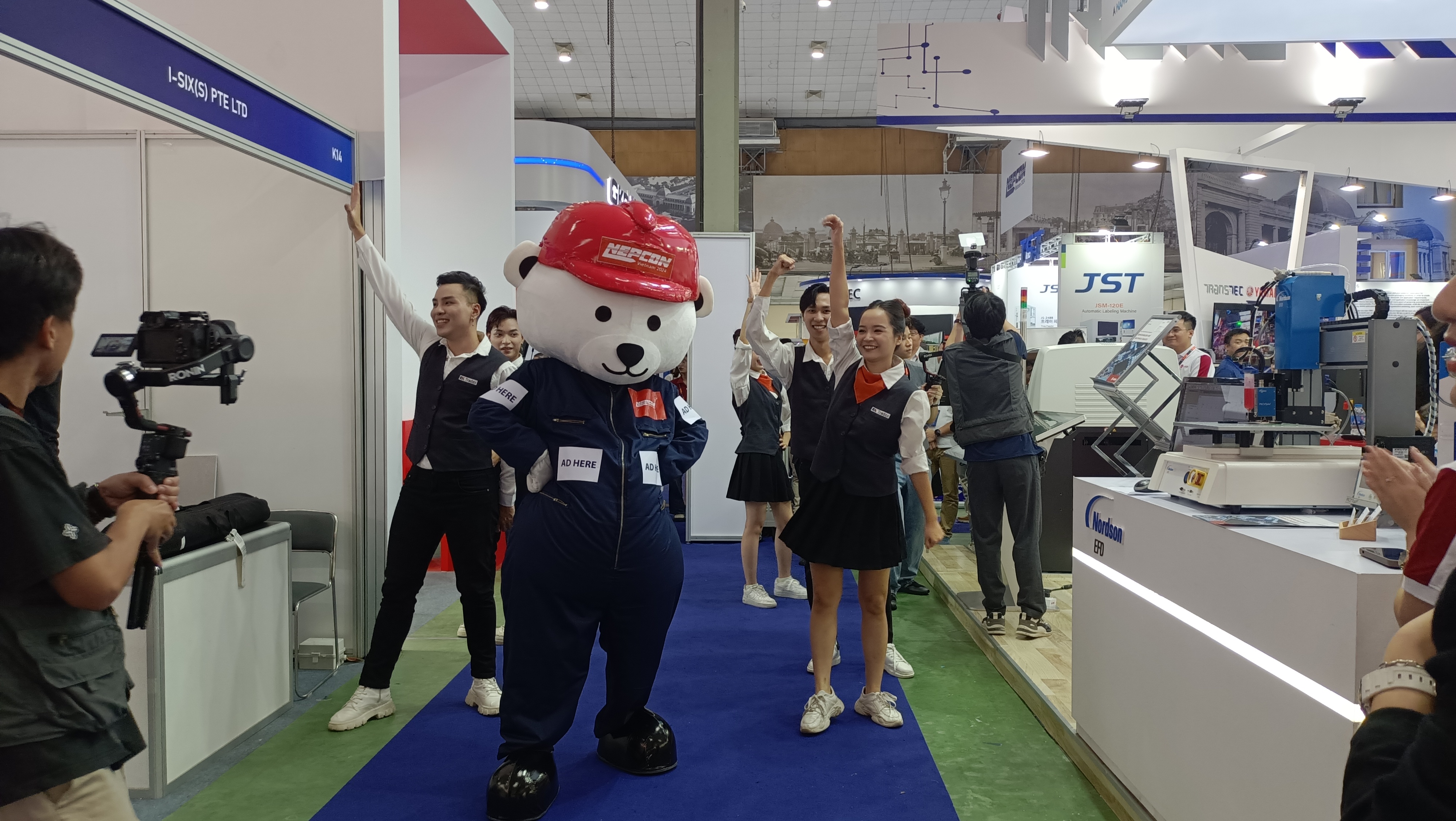 江西必一微亮相越南河内国际电子元器件及生产设备展，圆满落幕！